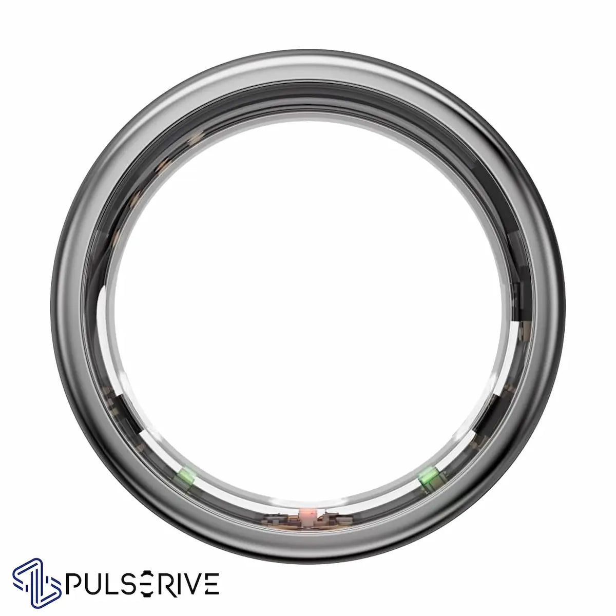 Pulserive Halo Smart Ring, Built-in display Sleep Tracker, Activity & Fitness Tracker, Blood Pressure& Oxygen Tracker with Gesture control